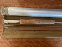 Group of 3 Vintage Fishing Rods with Fred E. Thomas Special Bamboo Fishing  Rod and Others